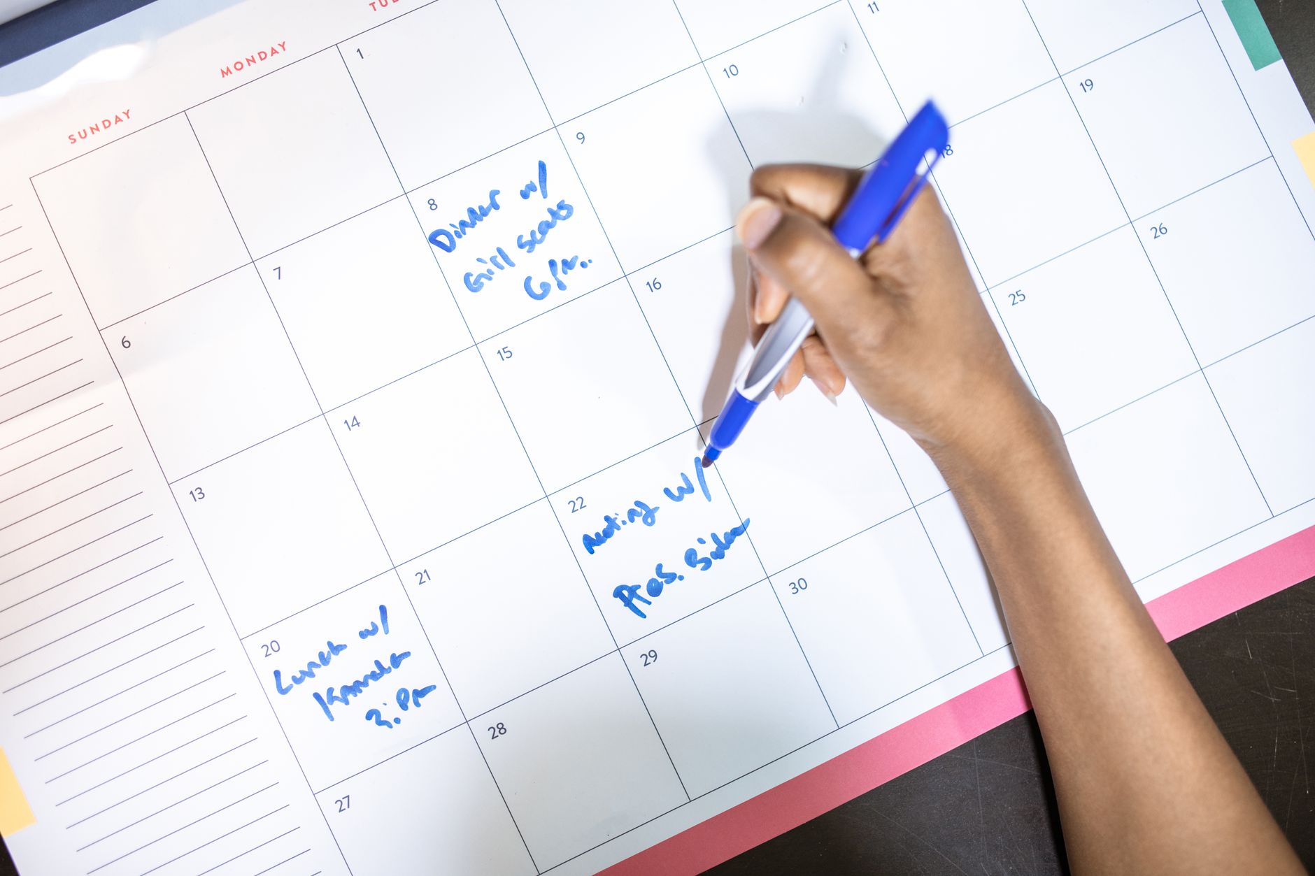 intense schedule